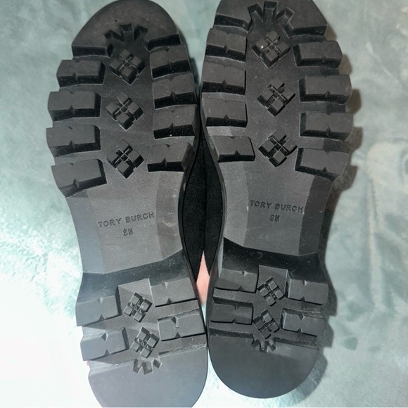 Tory Burch  Black Suede mule Loafers - Picture 5 of 6